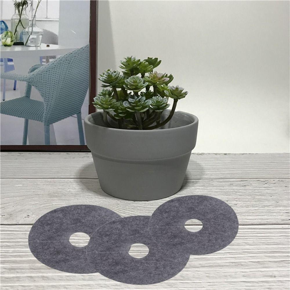 20pcs Degradable Round Weeds Barrier Mats Ecological Grass Mat For Garden Tree Protection