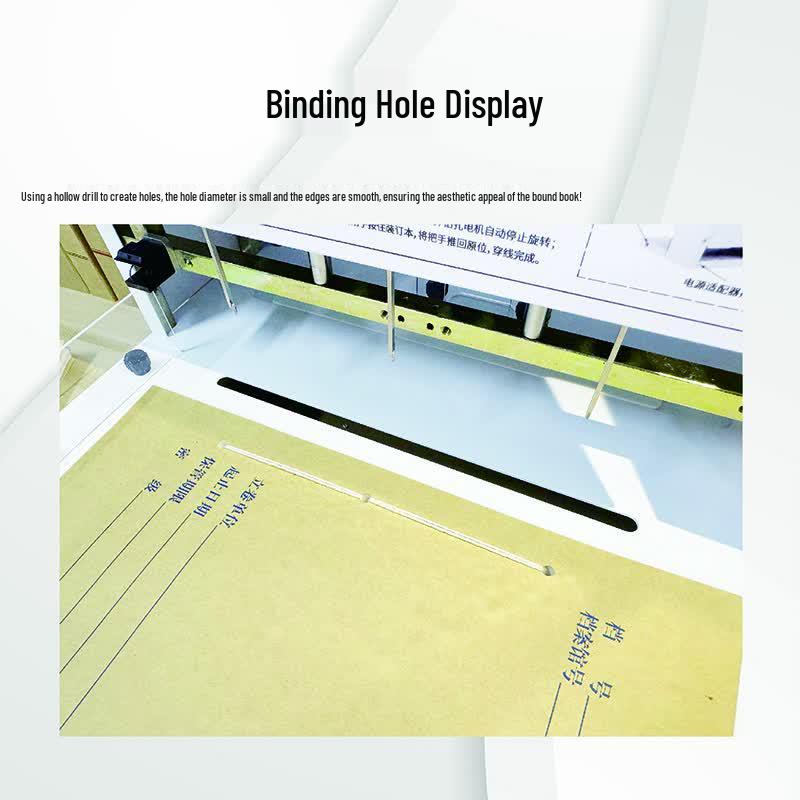 CN-CD3130 Electric Document Binding Machine CN plug (adapter included)