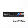 CTCE1 Keychain 3D Metal Car Sticker Fender Emblem Styling Decals Badge Accessorie For BMW Performance F30 357 Series X5 X6m MSports G3