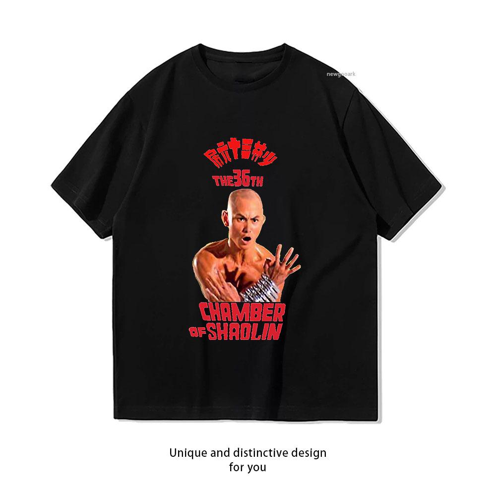 36th chamber of shaolin Tshirt WoUnisex Unisex Summer Cotton Cartoon Graphic T Shirts Adult Classic Oneck Shortsleev Gift Tops Tee
