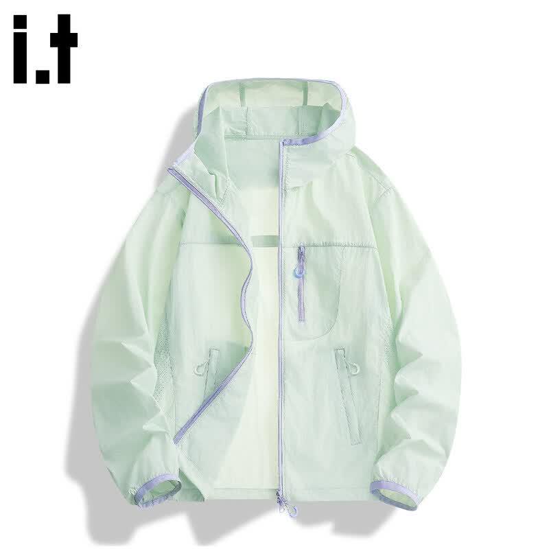 CHOCOOLATEit Unisex Dopamine Ice Silk Sun Protection Hoodie