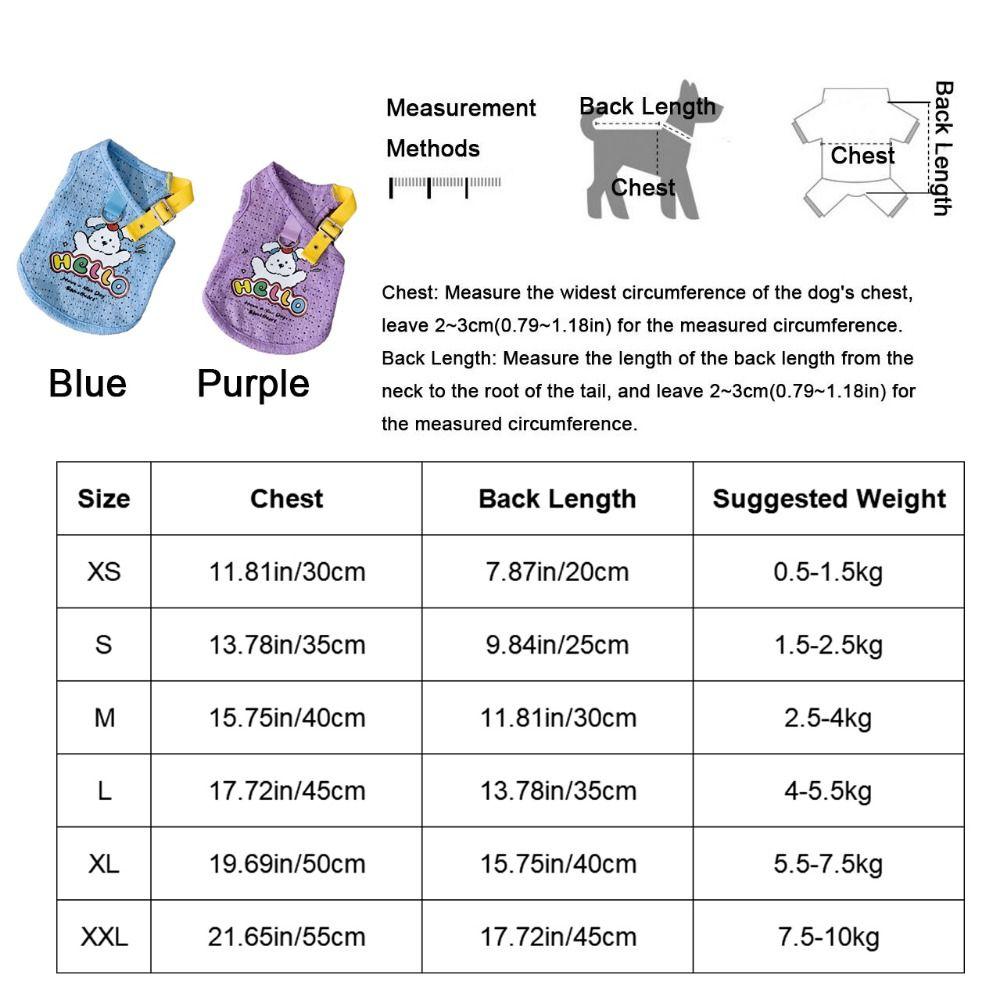 Мультяшный жилет для собаки, дышащая одежда для щенка, товары для питомцев, тонкая футболка для собаки, кошки
