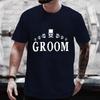 Groom Squad T Shirt Friends EVG Single Farewell Bachelor Party Tees Team Future Groom Wedding Tops Groomsman Best Man Streetwear