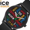 Часы Ice Watch наручные коллаборация Coca-Cola мужчины женщины ICE-019618 черный популярные корейский хангыль цветные американский повседневный бренд подарок Рождество путешествия
