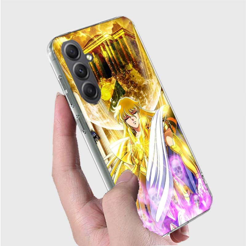 Saint Seiya Knights Of The Zodiac Phone Case for Samsung A16 A26 A36 A56 A17 A37 A57 A07 A06 A02S A03 A04S A05S Galaxy Note 20 1
