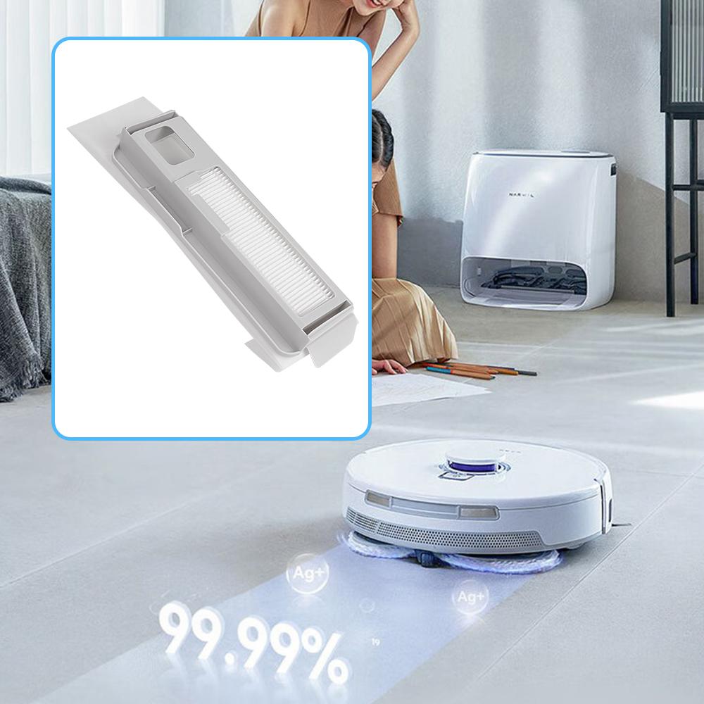 Dust Bags For Narwal Freo X Ultra/Freo X Plus/Freo Pro/J4/J4Lite/J5/J6/R10/K1 Robot Vacuum Cleaner 1L Capacity With HEPA Filter