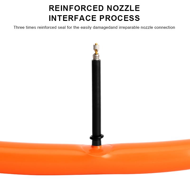 Велосипедная камера 700Cx18 25 28 32 Сверхлегкий материал TPU Шоссейная велосипедная покрышка 65 мм Длина французский клапан Presta Аксессуары для велоспорта