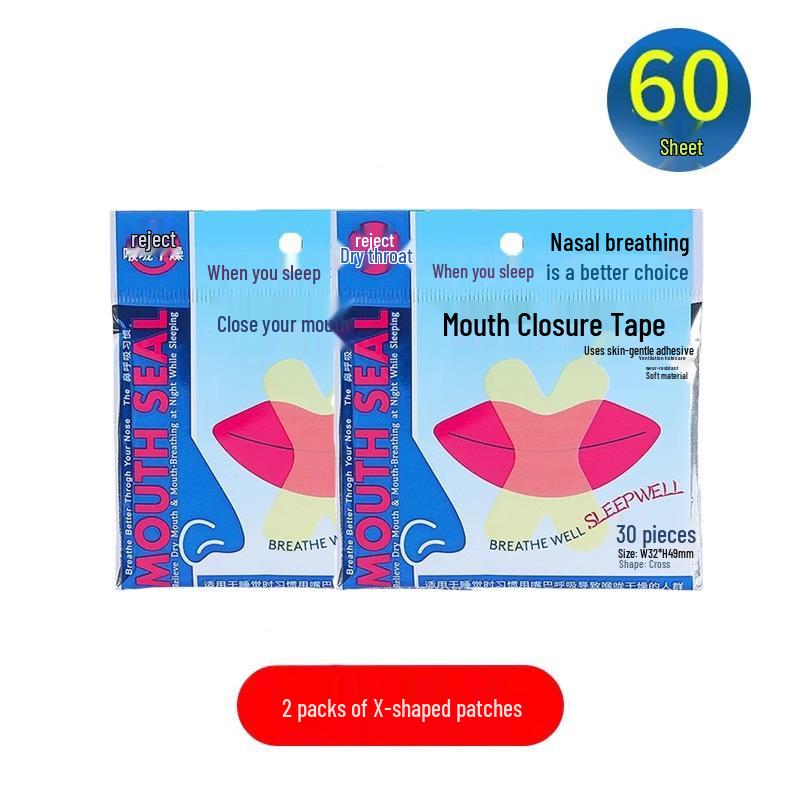 Mouth-Sealing Sleep Tape: Snoring and Mouth Breathing Corrector for Kids