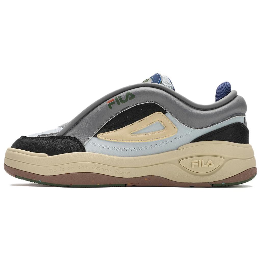 Fila Кроссовки для скейтборда низкие мужские MIX 2 Искусственная кожа, Текстиль Серебристо-серый F12M412201FIA