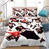 O-OsamaSon Rapper Bedding Set 3D Print Duvet Cover Pillowcase Single Twin Size for StudentTeen Adult 2/3piece Set Home Decor