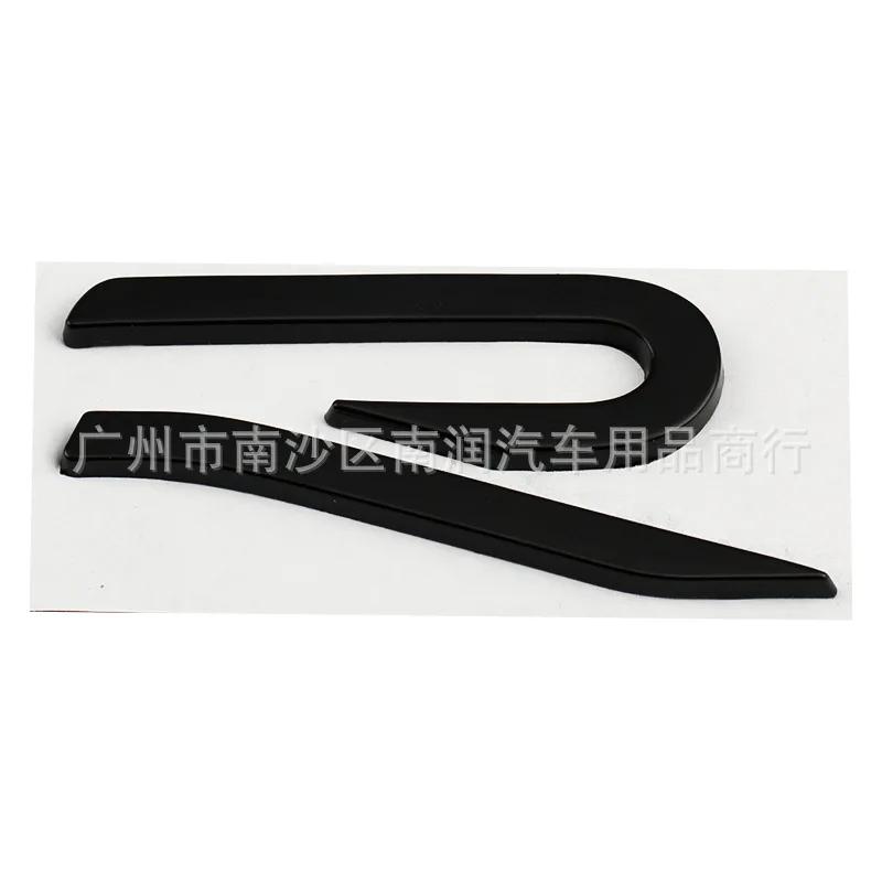 RSQ1 VW 2026 Hot New R Emblem Car Metal Body Tail Trunk Sticker Car Grill Badge Emblem For Volkswagen VW GTI Rline Polo Golf MK8 Toua