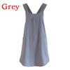 1PC Female Women Apron Cotton Linen Apron Dress Cafe Kitchen Cooking Florist Vintage Dress
