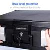 Портативный Огнестойкий и Водонепроницаемый Сейф с Ключевым Замком, Сертифицированный UL