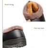 Cotton Shoes Women's Winter Cold and Warm Plus Velvet Thick Waterproof Shoes Non-slip Mother Cotton Shoes Women's Shoes Casual Shoes