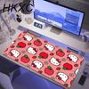 Desk Mat Anime Kawaii Mousepad Laptop Hello Kitty Cute Large Non-slip Mouse Pad Pink Keyboard Office Cabinet Mouse Mats for Girl