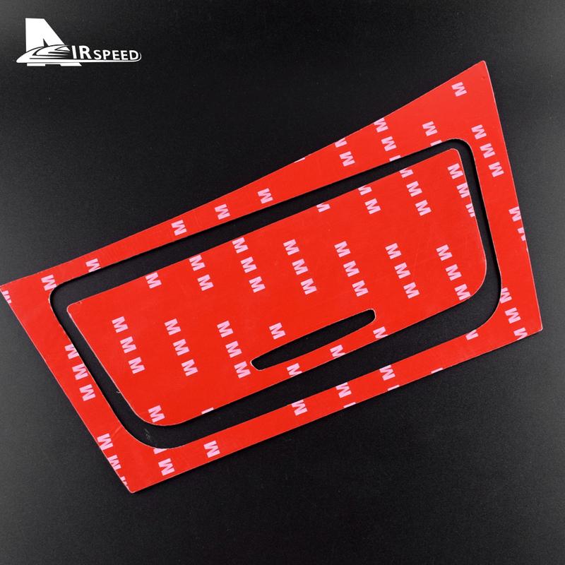 For BMW 1 Series E82 E88 2008-2013 Accessories Carbon Fiber Car Gear Shift Panel Side Strip Storage Box Frame Sticker