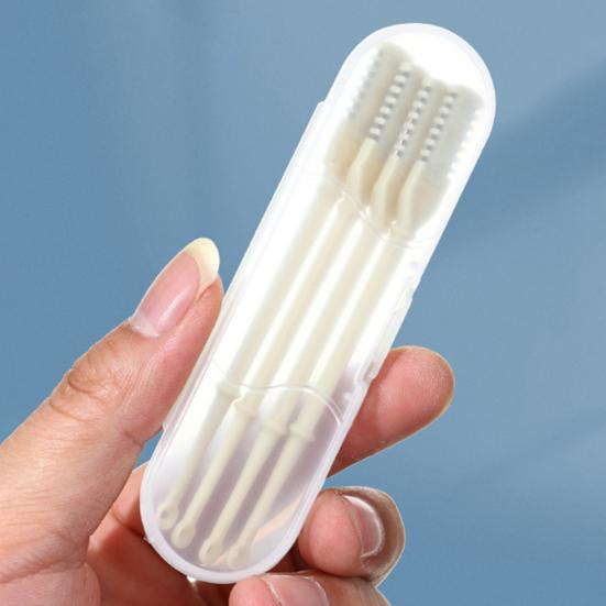 4 шт., триммер для волос в носу, двухсторонние лезвия, инструмент для удаления волос в ноздрях, вращающаяся машинка для стрижки волос в носу для мужчин и женщин, ручная машинка для стрижки волос в носу