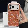 Чехол для iPhone 18 Pro Max с принтом бантов, кожаная текстура, силиконовая крышка для iPhone 17 16 15 14 13 Pro Max 16E 17E