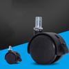 M8 Threaded Double Wheel Casters Designed To Fit Most Furniture Styles