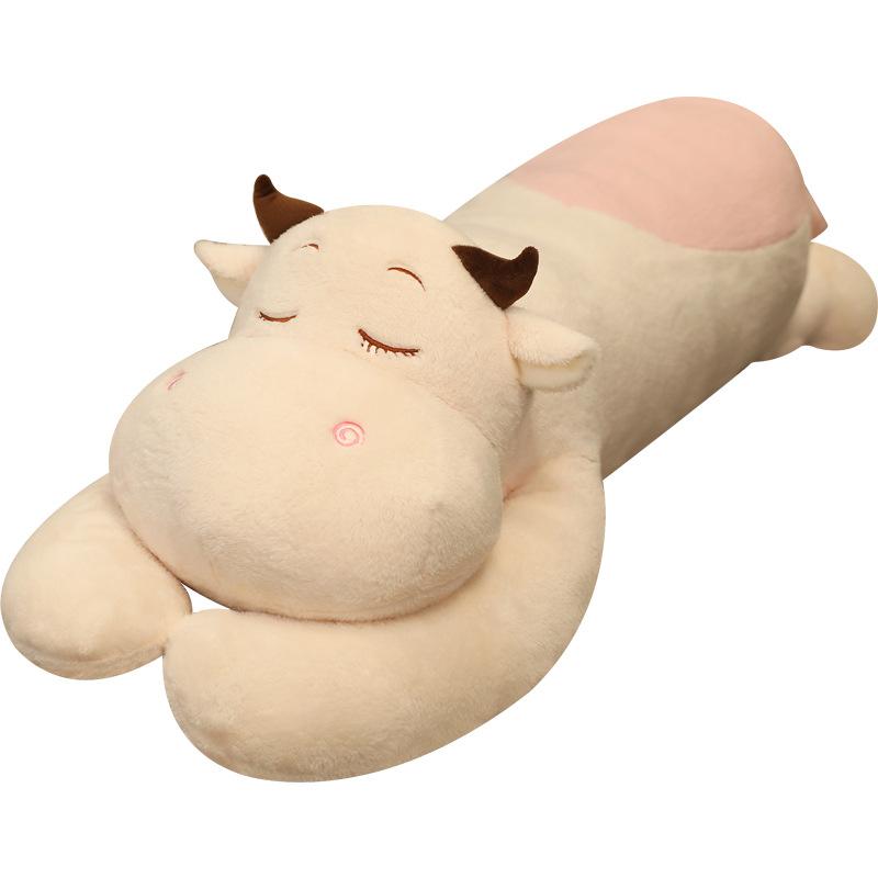 Декоративные подушки для кровати, украшение дома, декоративные подушки, мягкая кукла-корова, милая большая кукла, подушка для сна, личный подарок