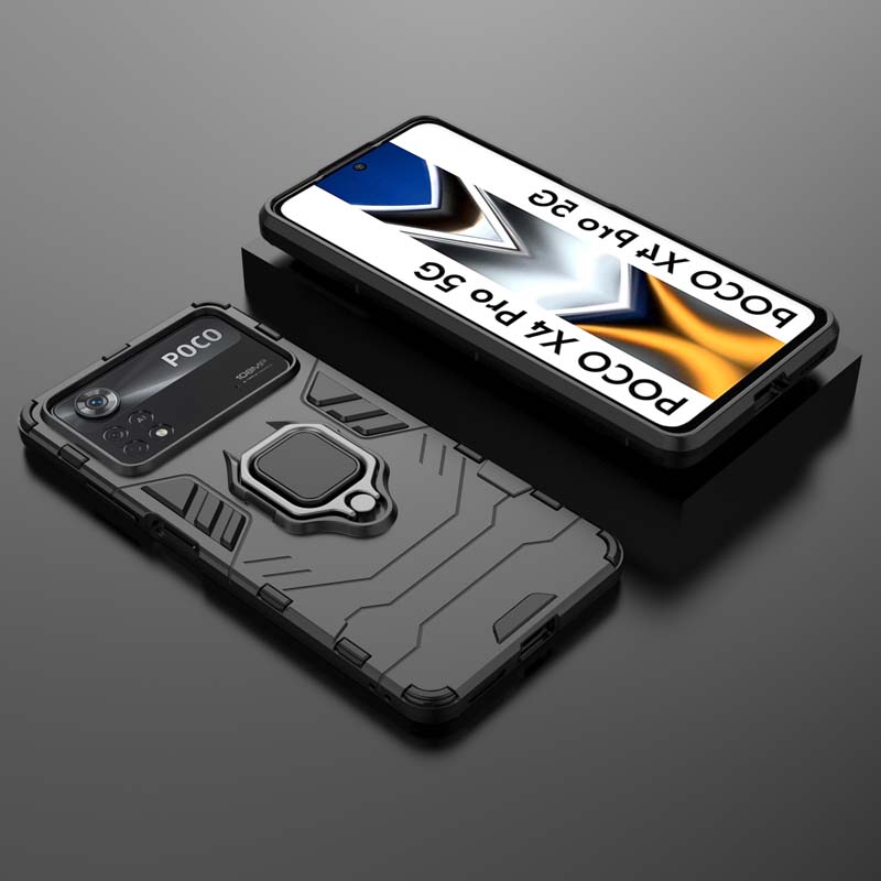 Противоударный чехол для Xiaomi POCO X5 X6 F5 M6 Pro X3 X4 GT F2 F3 F4 M3 M4 M5 M5S C40 C65 4G 5G чехол для телефона Armor Holder Back Coque