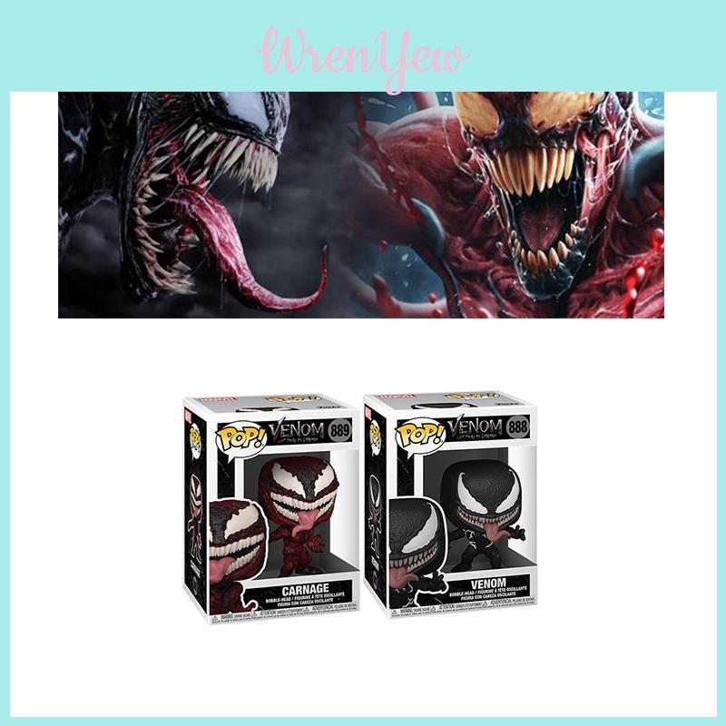 High Quality Venom Pop Carnage Vinyl Action Figure Perfect For Home Display Decorations