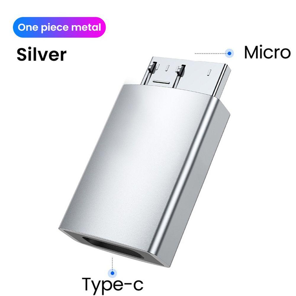 Alloy HDD Mobile Hard Disk USB C To USB 3.0 Micro B Female To Male Type-C OTG Adapter Converter