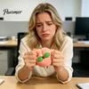 Мягкий сжимаемый мячик Снежный персик Медленно восстанавливающая форма Игрушка Реалистичная форма фрукта ПУ Фиджет Расслабление для снятия стресса Новинка Гаджет для декомпрессии Дети