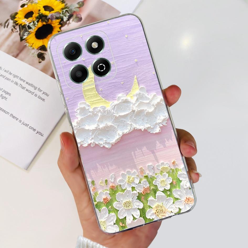 Чехол для Honor X6b JDY-LX1 JDY-LX2 Чехол Роскошный Мраморный Узор Мягкий Прозрачный Силиконовый Задняя Крышка Телефона Для Honor X6b 4G X 6B Fundas
