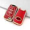 Car Key Cover Case Shell for Kia Rio K7 K5 Sportage Sorento Fashion Soft TPU For Hyundai Elantra Azera I20 I30 Veracruz Veloster