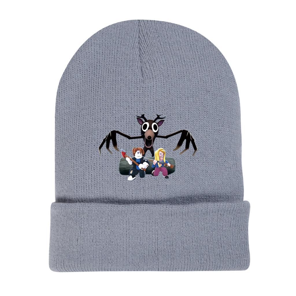 Детские Девочки Модные Аксессуары 99 Ночей в Лесу Принтованные Повседневные Шляпы Кепки с Козырьком Вязаная Шапка