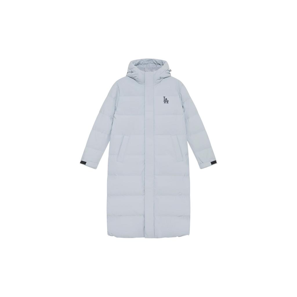 Новый пуховик MLB Los Angeles Dodgers Basic Collection FW24 Унисекс Светло-серый 3ADJB1646-07GRL