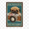 WellCraft  Pet Friend Pug Boxer Dog Life Rules Tin Bath Soap  Metal Signs Posters Vintage Wall Plaque Custom Pub Decor WX