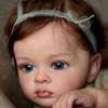 22-дюймовая милая кукла Tutti Reborn 60 см, ручная работа, имитация волос с корнями, одежда для кукол, красивая трикотажная одежда, хлопковая кукла возрождения тела, детская игрушка-партнер