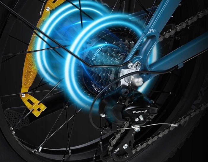 Vélo électrique pliable - DYU - FF500 - 14AH - 32km/h - 500W - 20 pouces