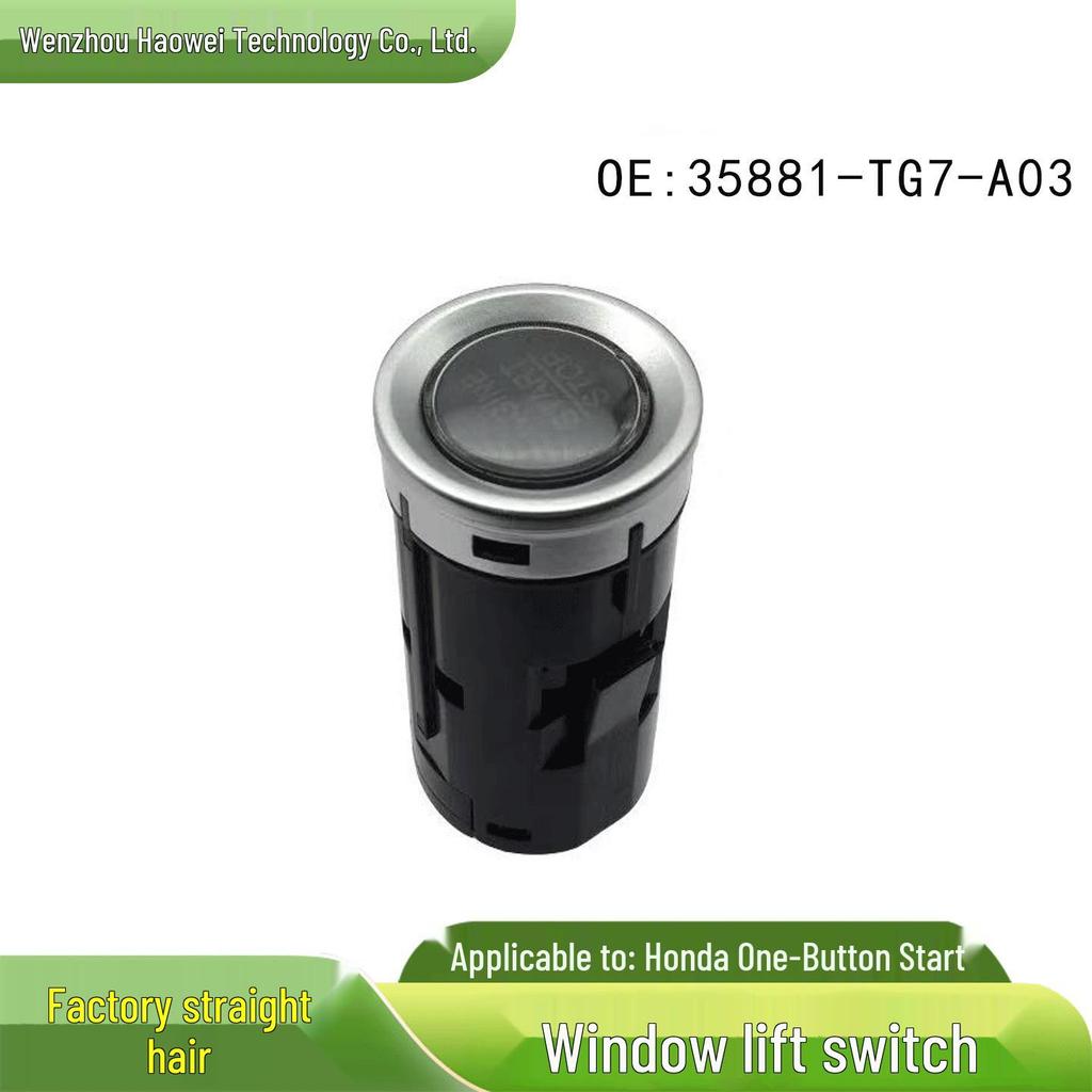 35881-TG7-A03: Совместимо с кнопкой запуска двигателя Honda Acura One-Key 35881-TG7-702