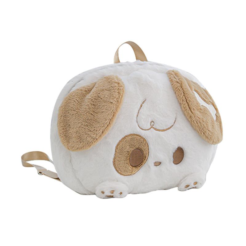RosyPosy Soft Set, Plush Big Face Bag, Cute Large Capacity Crossbody Shoulder Doll Big Head Bag Student Backpack