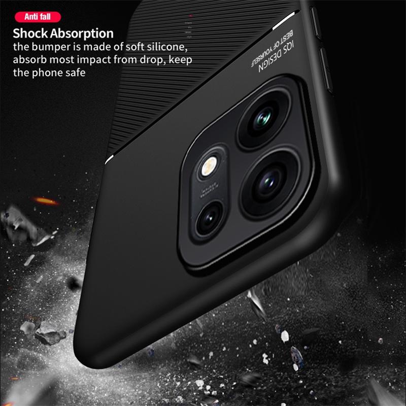 Магнитный чехол для OPPO Reno 16 Pro 16F 16FS Reno16 F FS 5G Защитная крышка Прочный Встроенная металлическая пластина Coque Fundas Capa