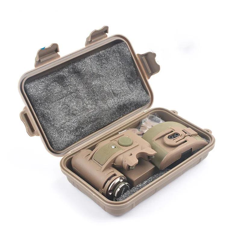 Светодиодный фонарь для охотничьей кепки, тактический фонарик для шлема, сигнальные фонари IFF, наружное освещение, белый, красный светодиодный светильник