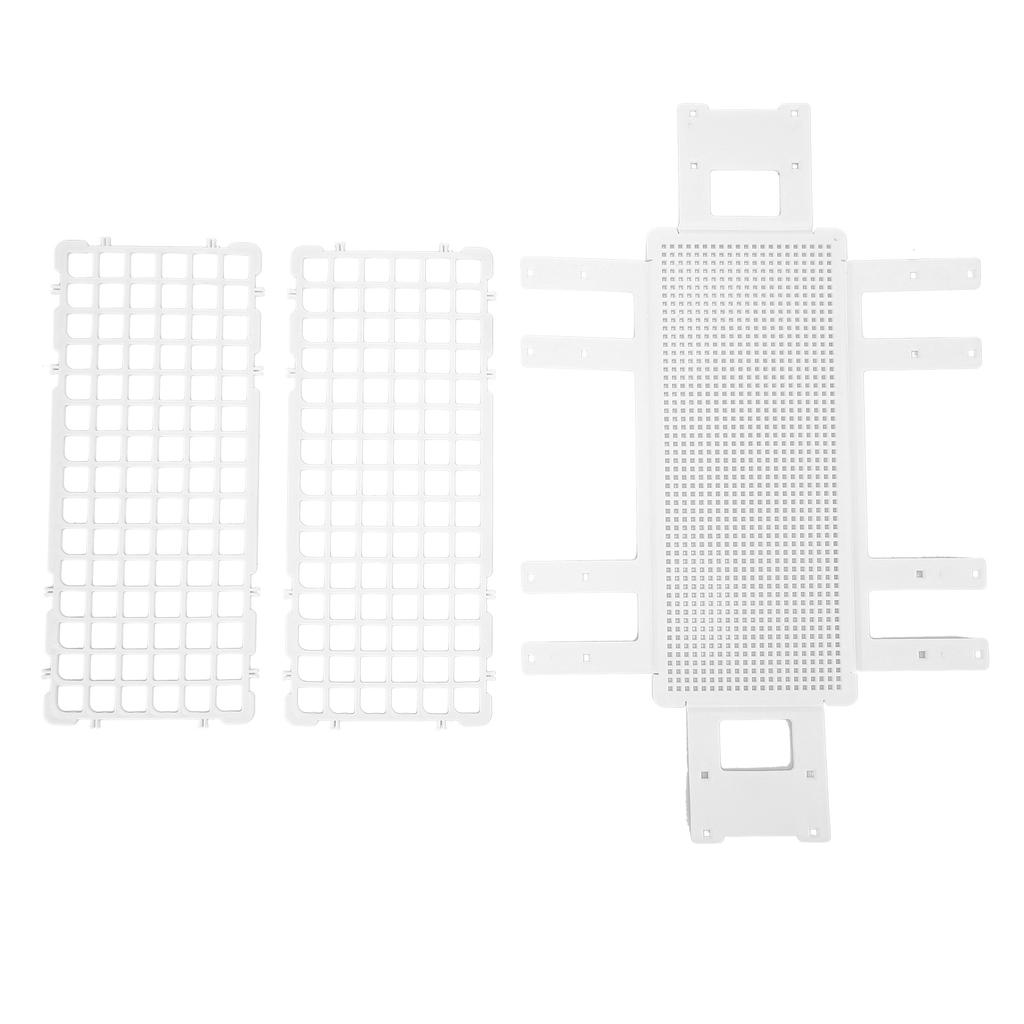 5Set Plastic Test Tube Rack 90 Holes Sample Bottle Holder for 13mm Laboratory Test Tubes
