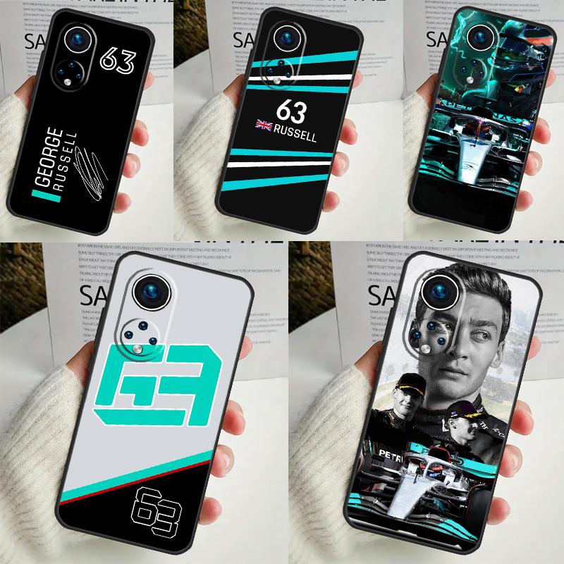 George Russell F1 Cover For Honor Magic 6 5 Lite Pro 50 70 90 Honor X8b X9b X6 X7 X8 X9 X6a X7a X9a X8a Case