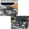 Газовые упоры капота для SEAT Leon MK3 5F 2012-2020 Передний капот Модификация Газовые стойки Углеродное волокно Амортизаторы Цилиндры Стержни