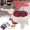 DIY Handmade Wool Knitting Machine 24 Needle Cylinder Wool Loom Hand Knitting Scarf Sweater Hat Socks Lazy Artifact