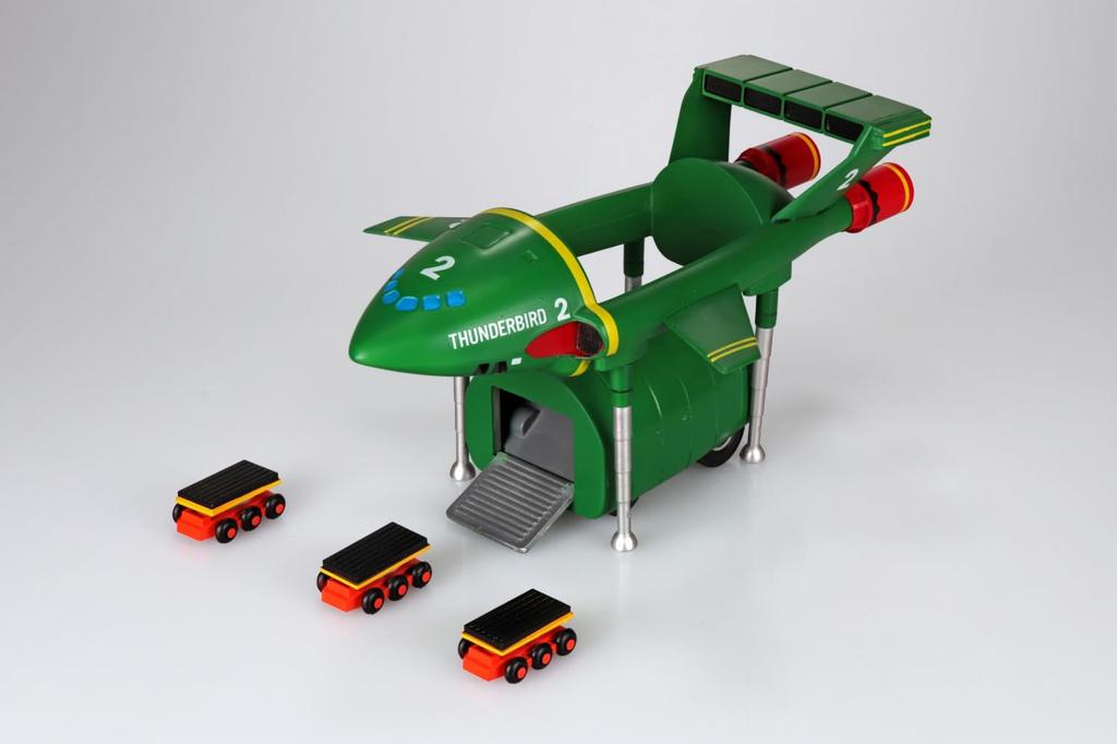 Aoshima Thunderbirds 2 Model Kit Length 190mm