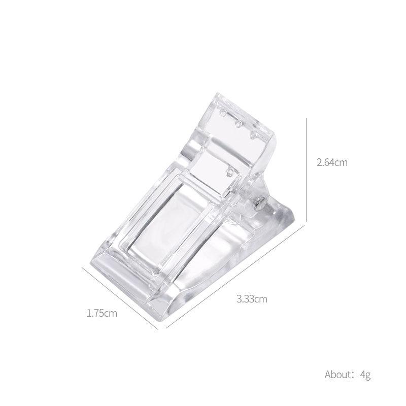 Nail crystal nail mold fixing clip nail tool delay glue shaping clip
