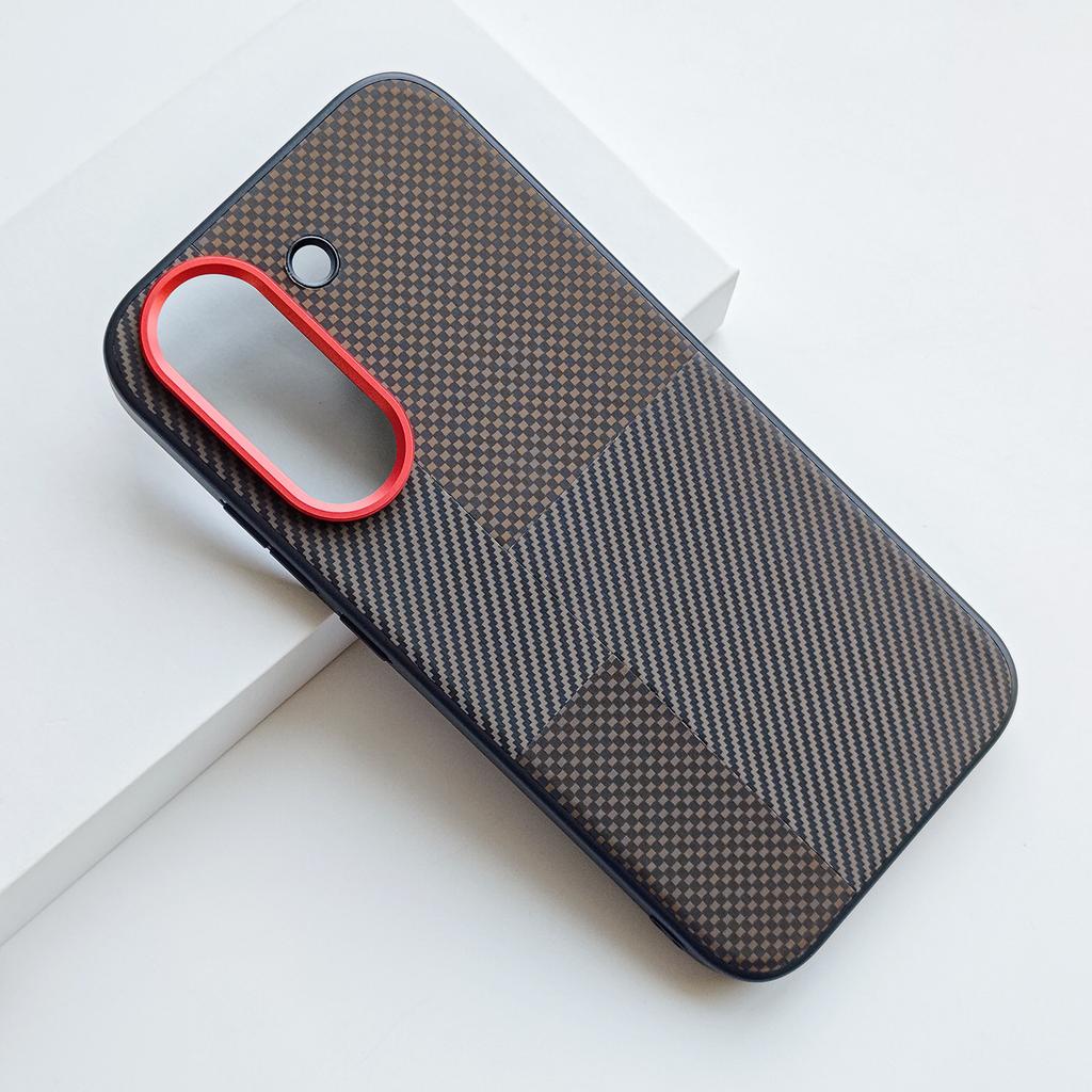 Чехол для POCO X8 Pro Max Redmi Turbo 5 Max с текстурой из арамидного волокна Kevlar, защита от отпечатков пальцев, кожаный противоударный чехол