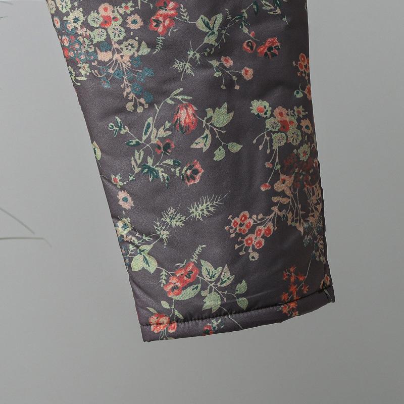 Утепленные брюки из утолщенного хлопка осенне-зимние широкие брюки свободные повседневные женские брюки большого размера