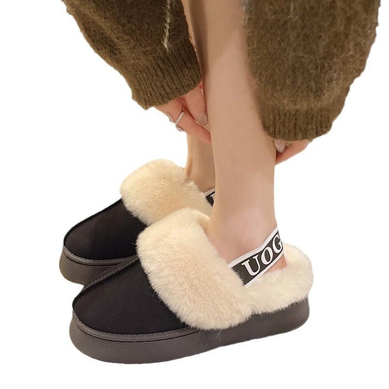 Интернет знаменитости плюшевые женские пушистые зимние сапоги осень 2024 года новые повседневные модные универсальные теплые зимние сапоги женские