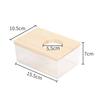 Hamster Transparent Acrylic Sand Bathroom Litter Sand Box Bath Container Supplies For Squirrels Guinea Pigs