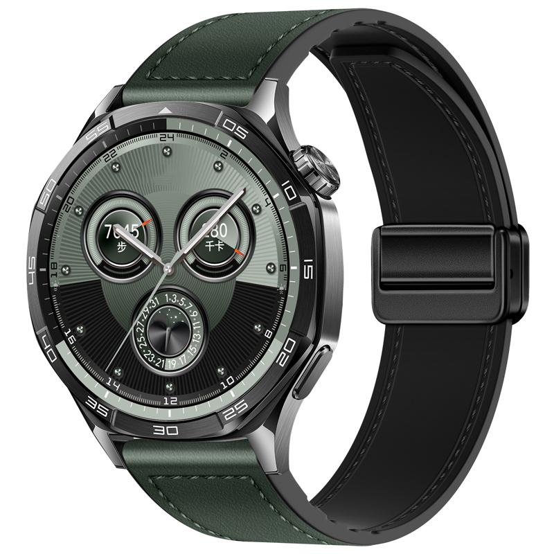 22 мм 20 мм кожаный силиконовый ремешок для Huawei Watch GT6/GT6 Pro/5/GT5 GT4 3 46 мм Сменный браслет для Amazfit Bip 6/GTR/GTS4
